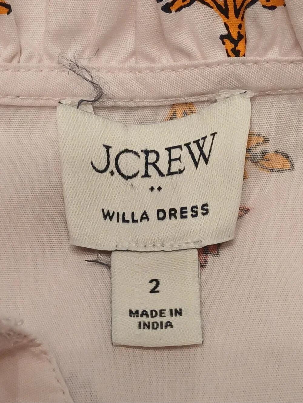 J. Crew Pink Floral Willa Midi Dress Size 2 Pink Opal Cottagecore